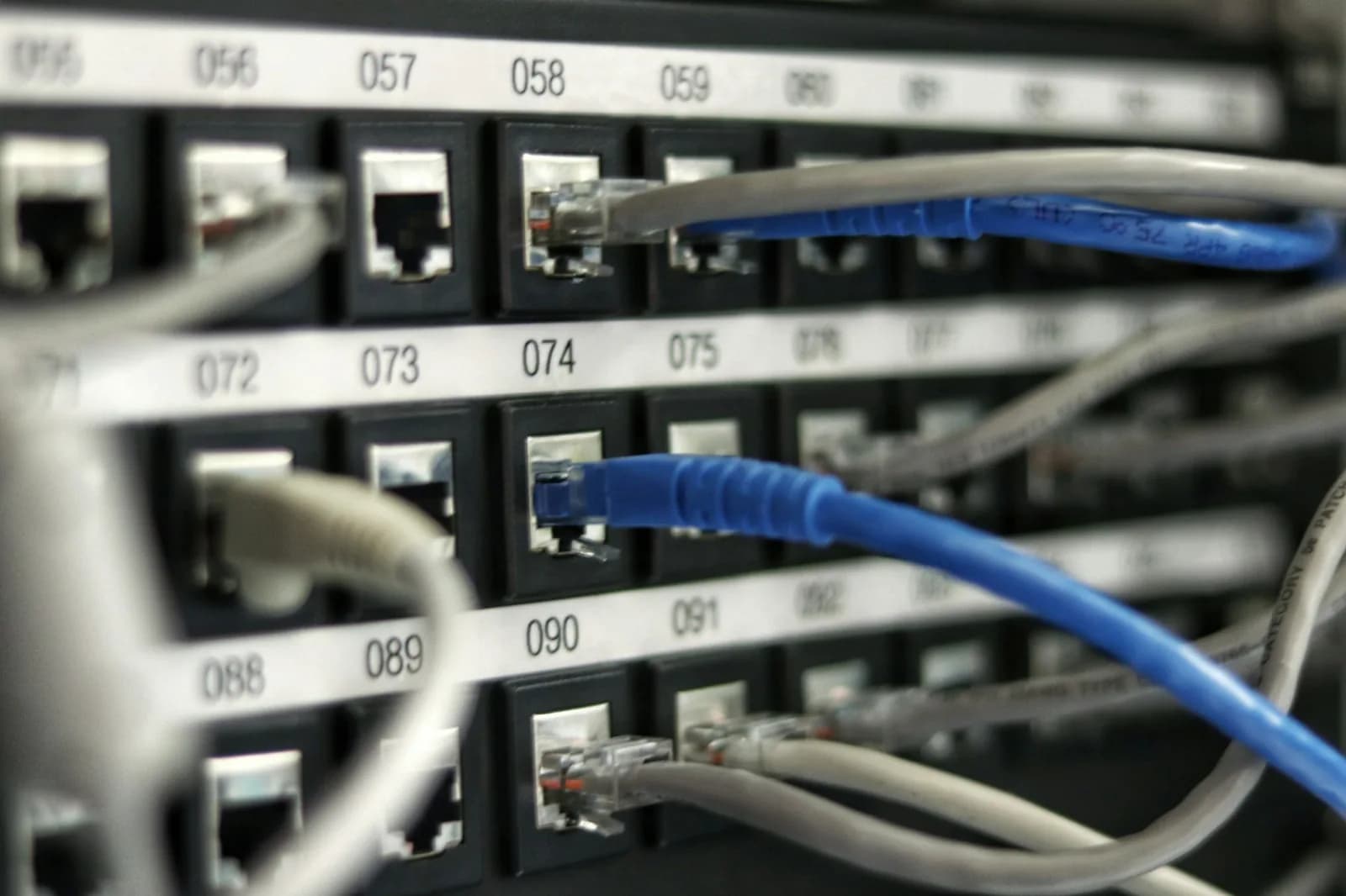 Structured network rack supporting integrated residential technology.