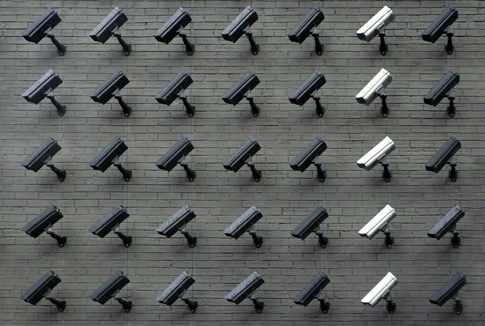 Discreet security camera integrated into a residential exterior